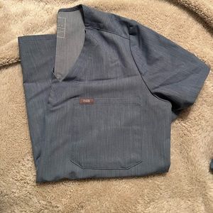 Heather indigo figs scrub set